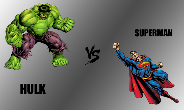 Superman vs Hulk