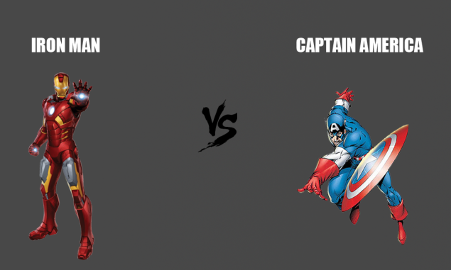 marvel's Iron Man vs Marvel's Captain America