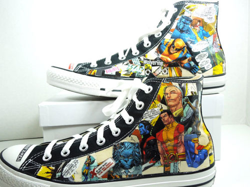 comic book sneakers