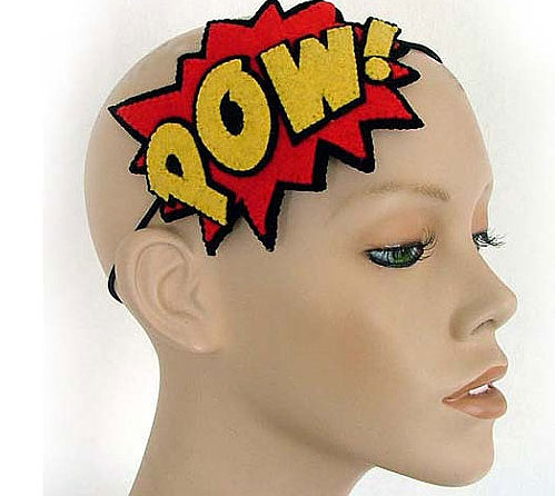 comic book headband