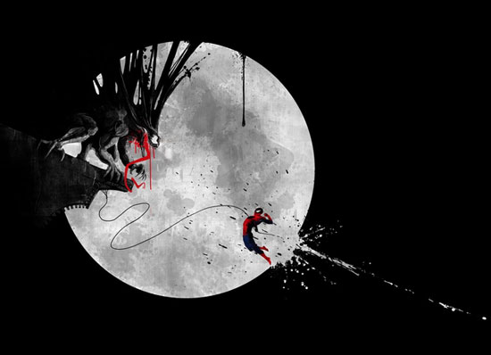 "Inertia" Spider-Man T-Shirt Design "Inertia" Spider-Man T-Shirt Design