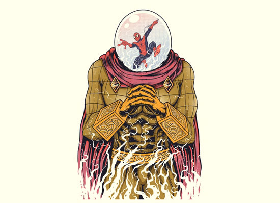 "Mysterio is Watching" T Shirt Design by Ronnel Cabardo "Mysterio is Watching" T Shirt Design by Ronnel Cabardo