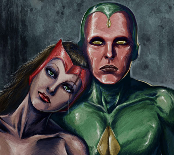 Scarlet Witch and Vision Scarlet Witch and Vision