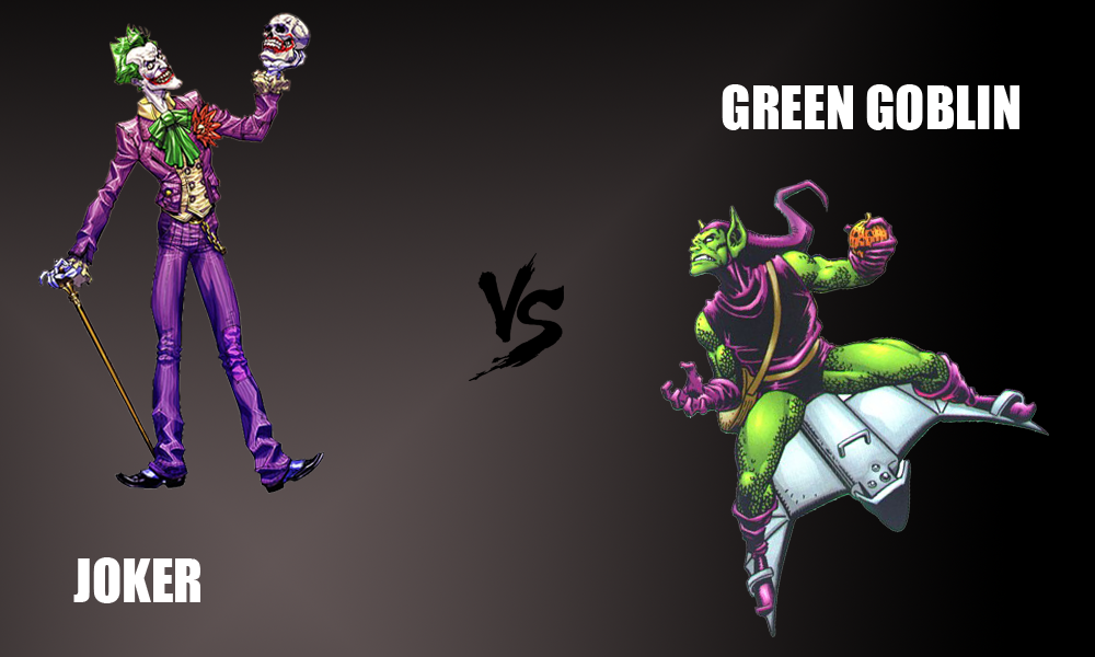 Deranged Duel: Joker vs. Green Goblin | Blog | BIOWARS
