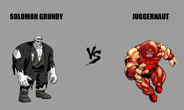 DC Comics' Solomon Grundy vs. Marvel's Juggernaut