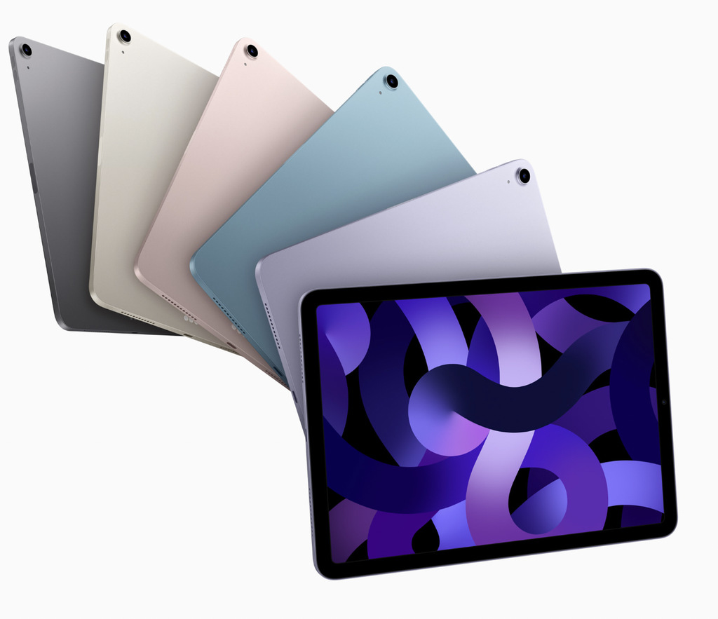 A screenshot of iPad Air M1 2022 tablet.