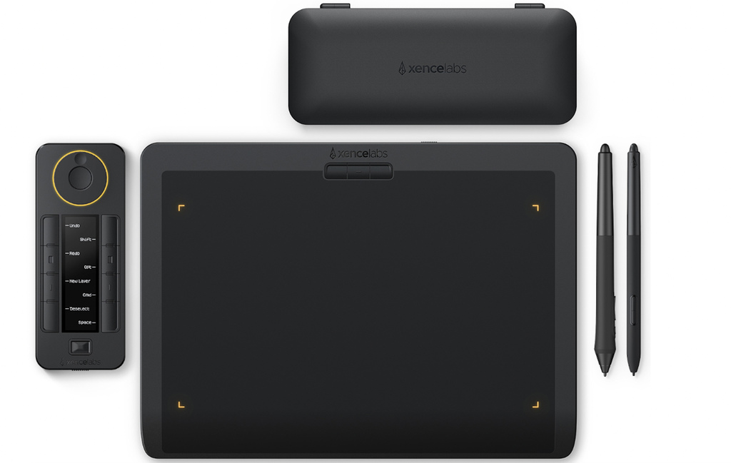 A screenshot of Xencelabs Pen Tablet Medium Bundle drawing tablet.