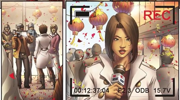 digital comic book