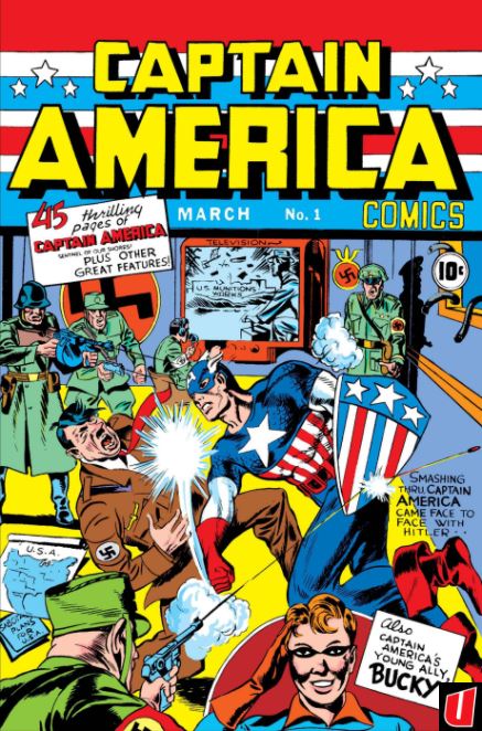 The release of the Captain America comic book defined the Golden Comic Book Age.