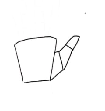 A thumb on a downward-facing palm has three joint creases.  
