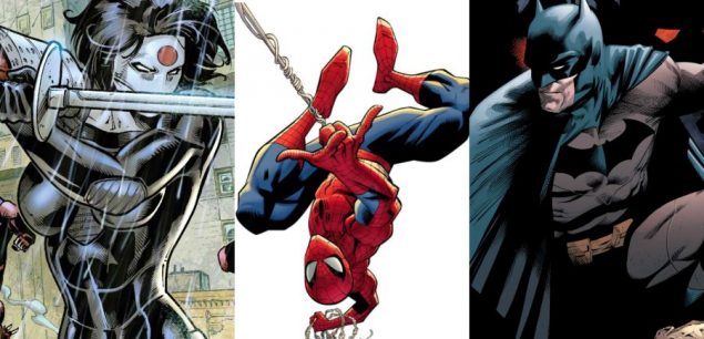 Masked superheroes cover up their face to protect their identity from the world. Image used in “The Top 12 Masked Superheroes” blog post.