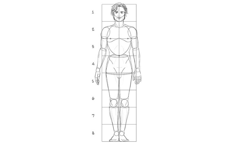 How To Draw A Person Step-By-Step [Video + Images]