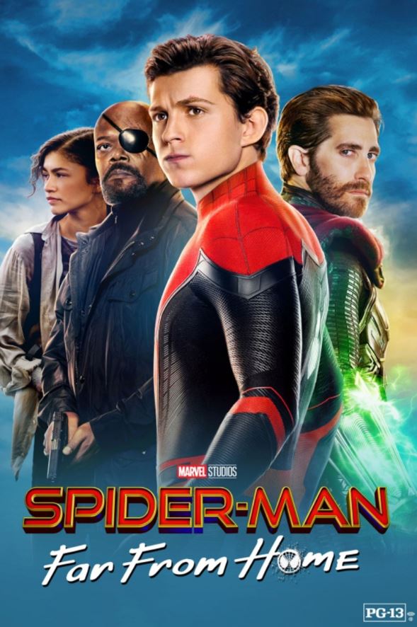 ”Spider-Man: Far From Home” describes Spider-Man’s adventures in the aftermath of Tony Stark’s passing. Image used in the “Spider-Man movies you have to watch” blog post.