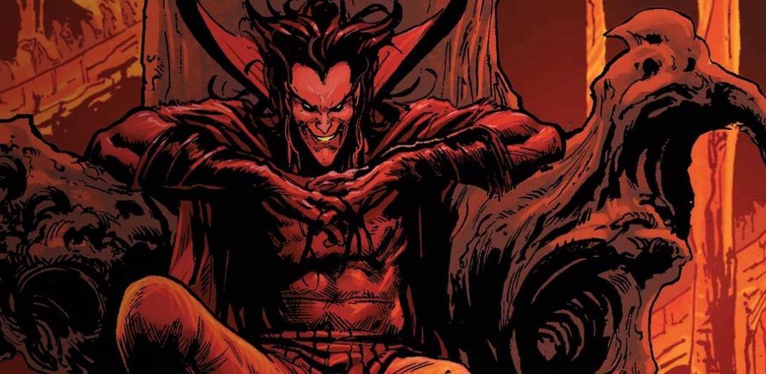 Mephisto is Marvel’s demonic character. Image used in the “Greatest Spider-Man Villains” blog post.