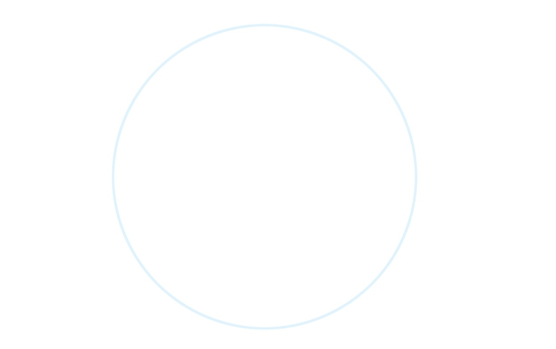 Illustration of a circle.​