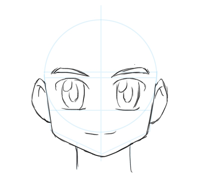 How to draw anime face  Dailymotion Video