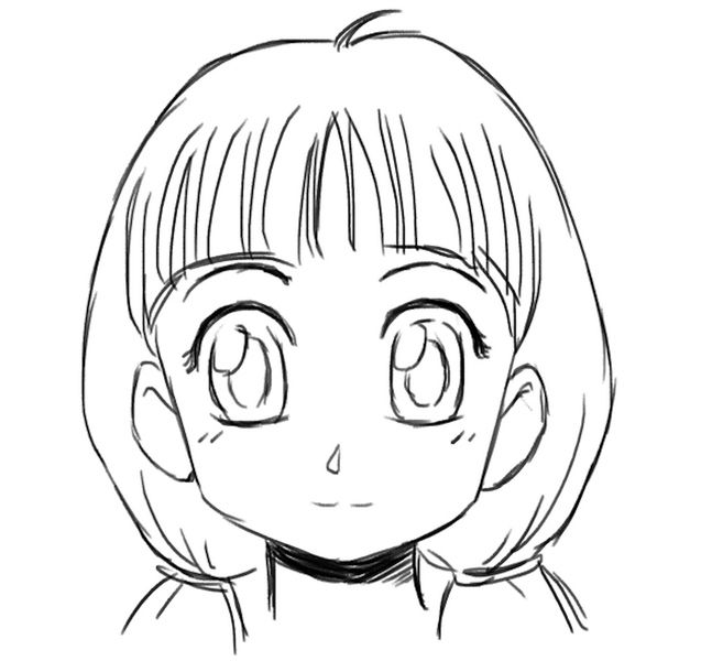 How to Draw an Anime Girl Face Shojo  FeltMagnet