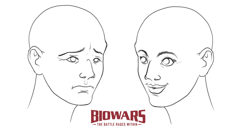 How To Draw Facial Expressions: Happy & Sad Faces [Video]