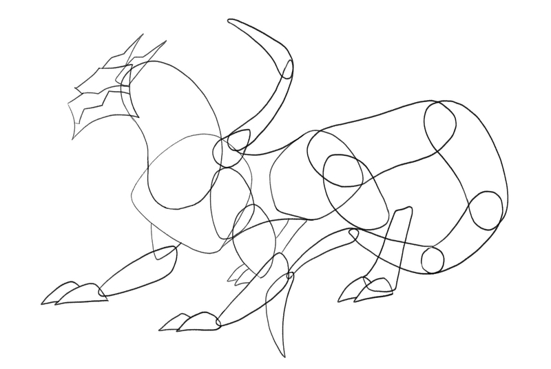 The third element of the left wing is now in place. 