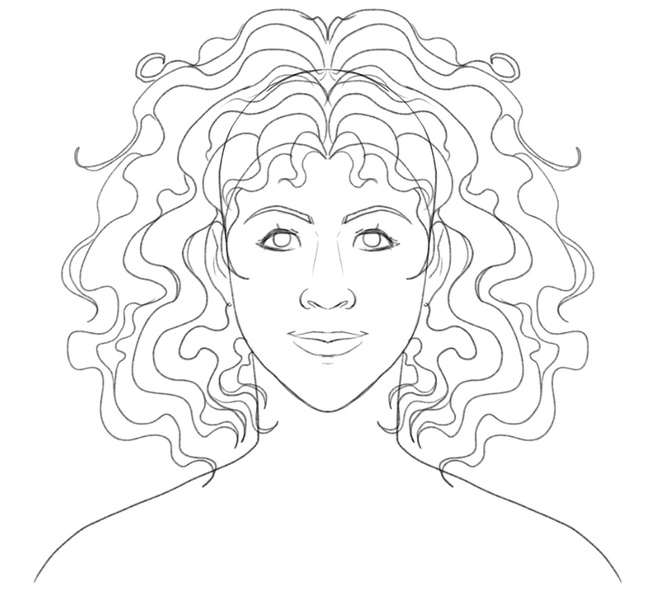 How To Draw Curly Hair For Beginners [Curly, Wavy & Coily]