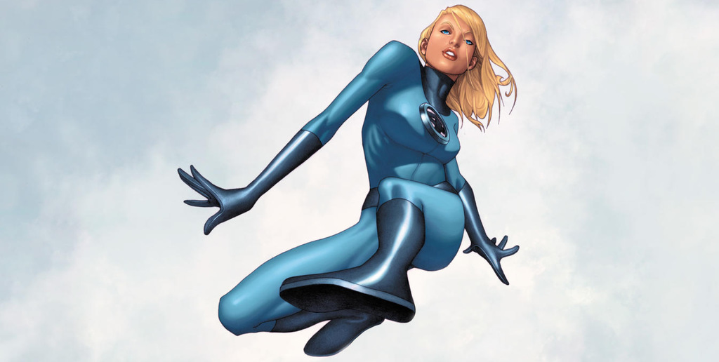 The Invisible Woman is Marvel’s first female superhero. Image used in the 20 Best Female Comic Book Characters post.