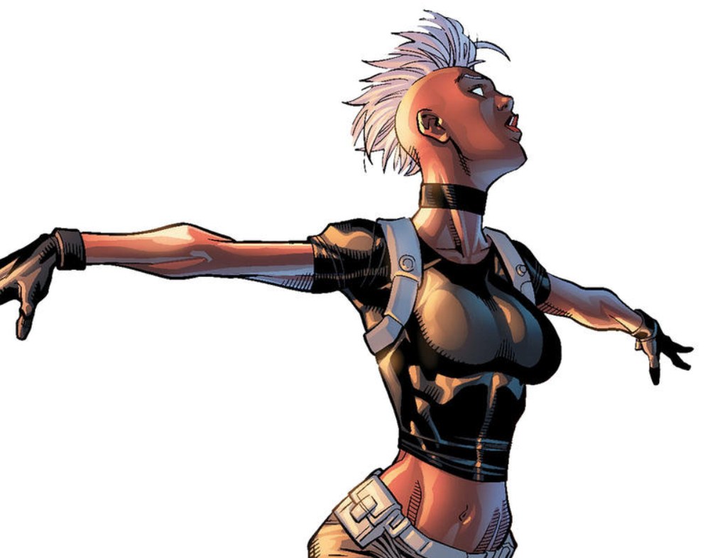 Storm is one of Marvel’s first major black female superheroes.