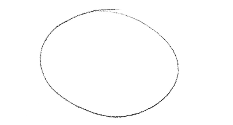 Oval shape. ​
