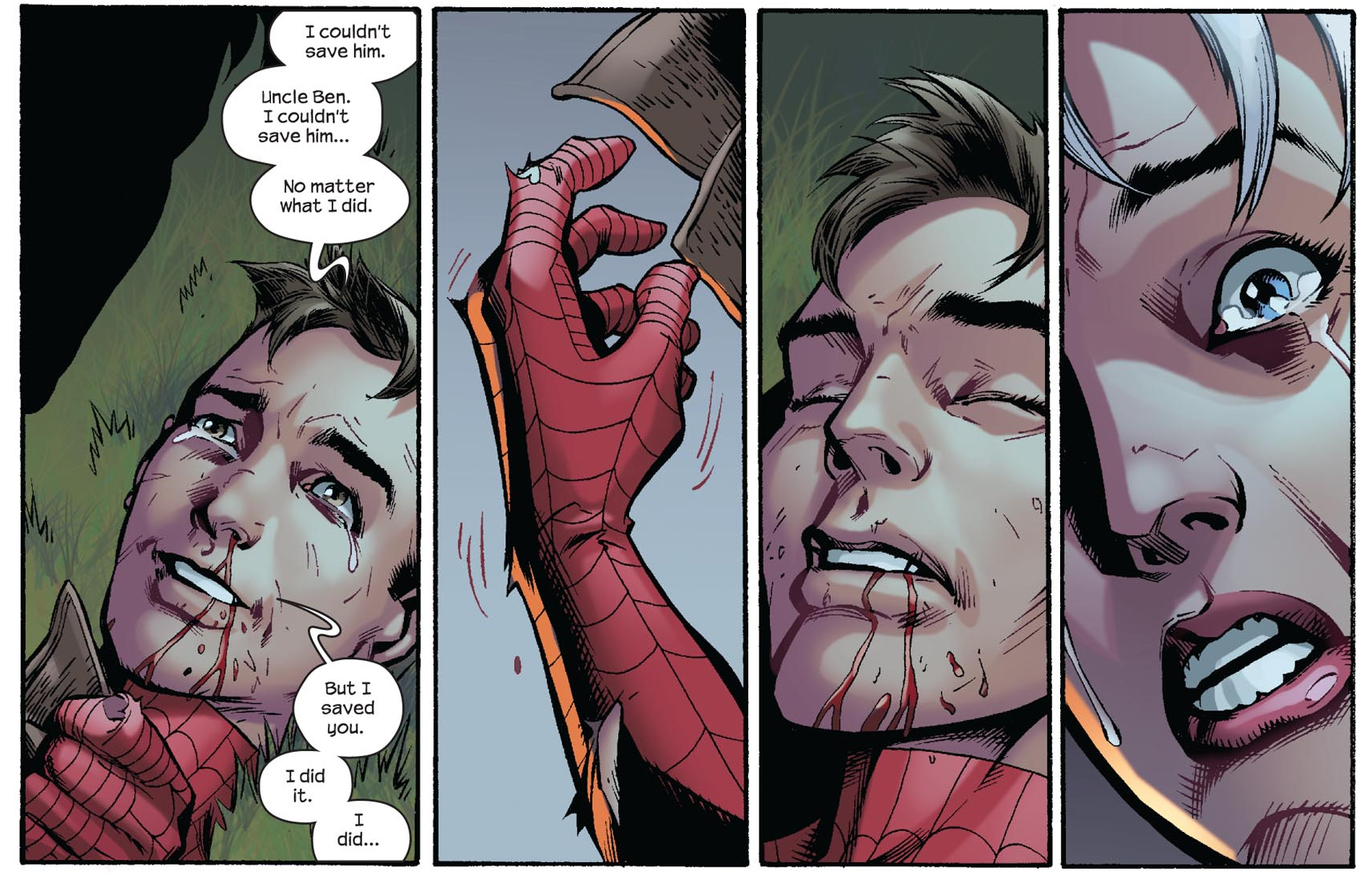 peter parker death