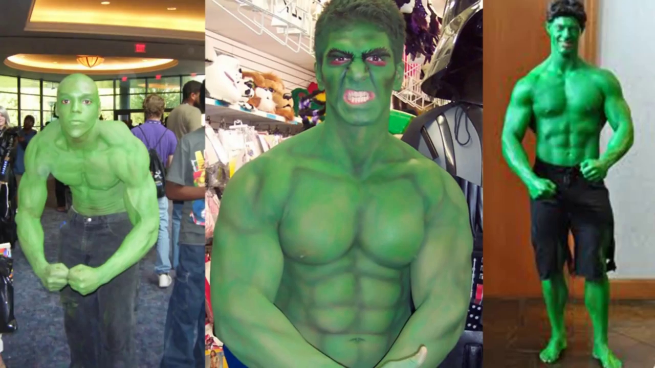 the hulk cosplay