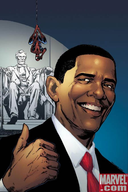 Barack Obama & Spider-Man