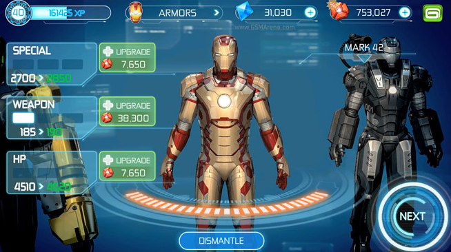 Iron Man App