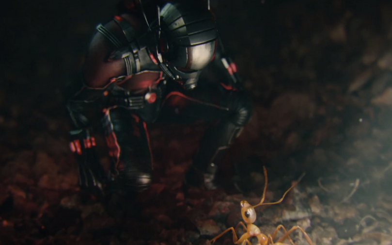 Ant Man with Ant