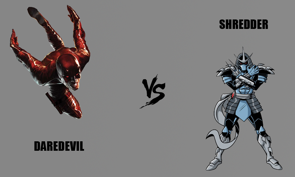 Daredevil vs Shredder