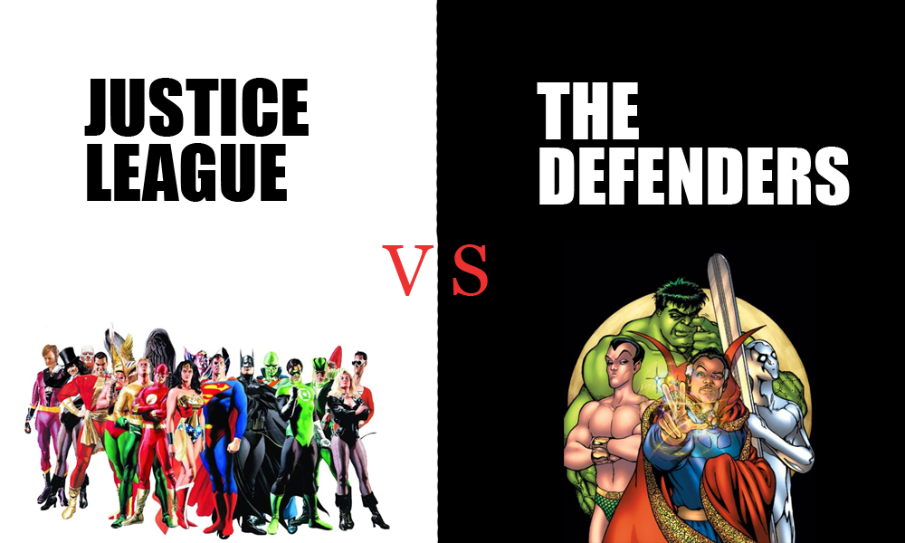 Justice League vs Defenders