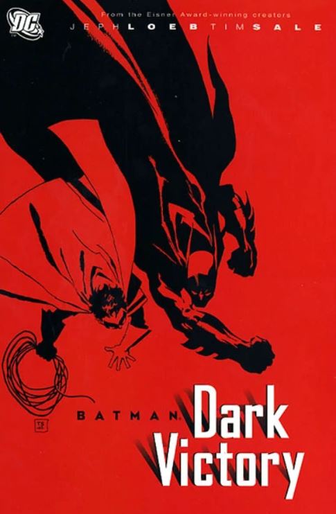 Batman: Dark Victory is one of the most popular Batman comic book series. It’s a reboot of Robin’s origin story.