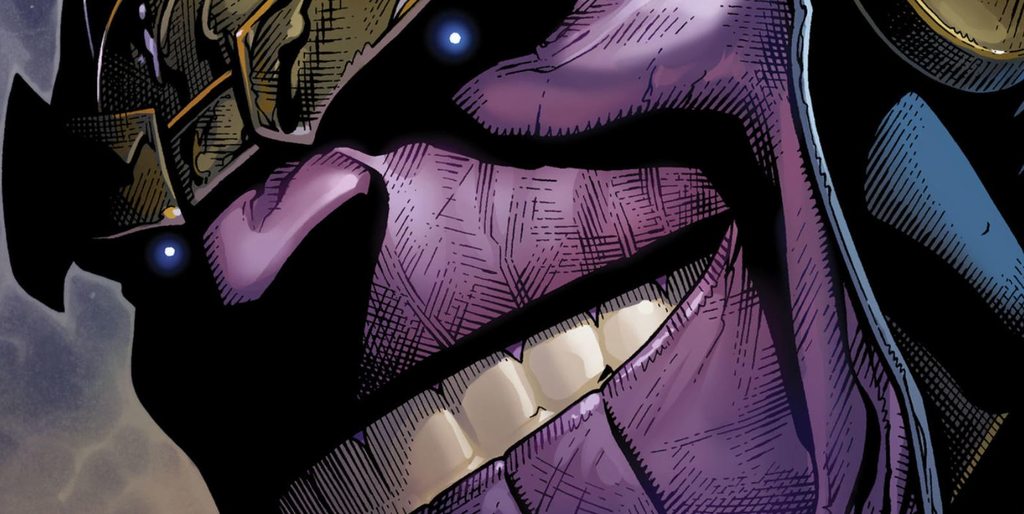 Screenshot of Thanos, the Mad Titan.