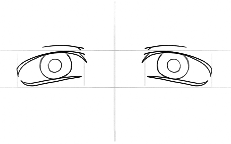 How to Draw Anime Boy Eyes