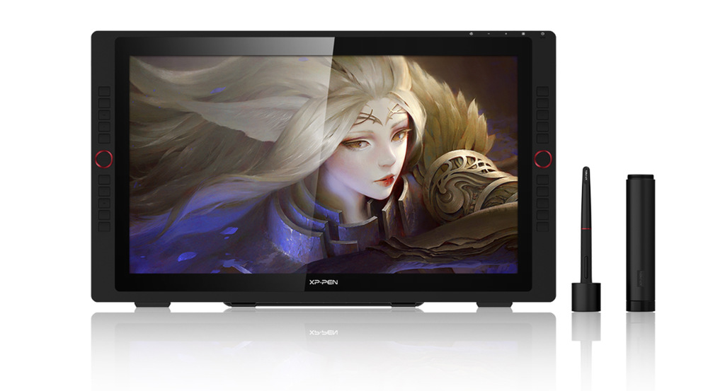 A screenshot of XP-Pen Artist 24 Pro drawing tablet.