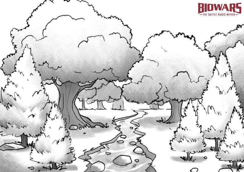 How to draw forest scene Step by step  Forest drawing for beginner very  easy  Art video  video Dailymotion