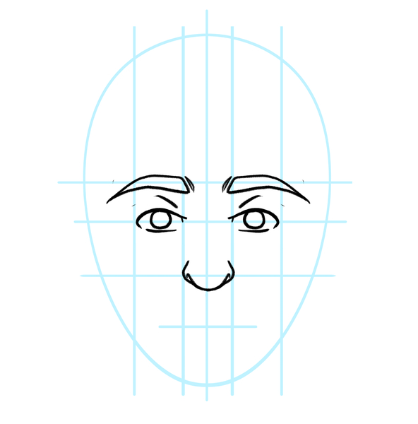 How to draw a face in 8 steps  RapidFireArt