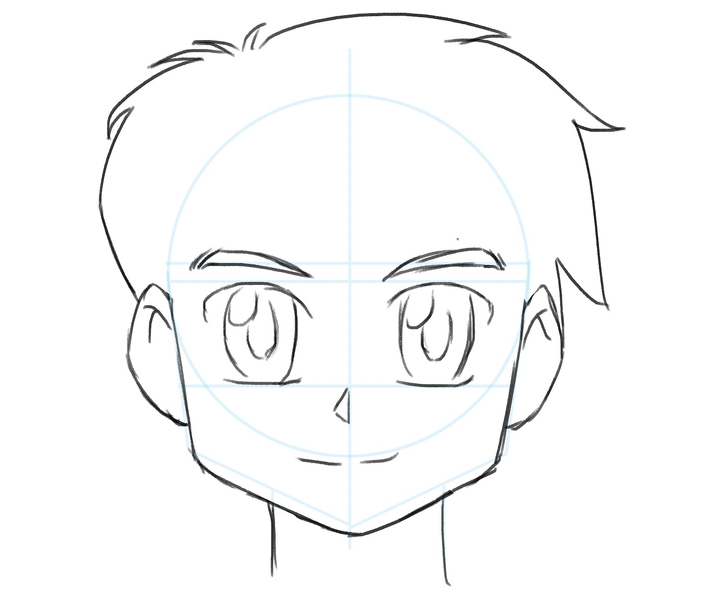 How To Draw Anime Faces: Girl & Boy Drawing Guides + Video