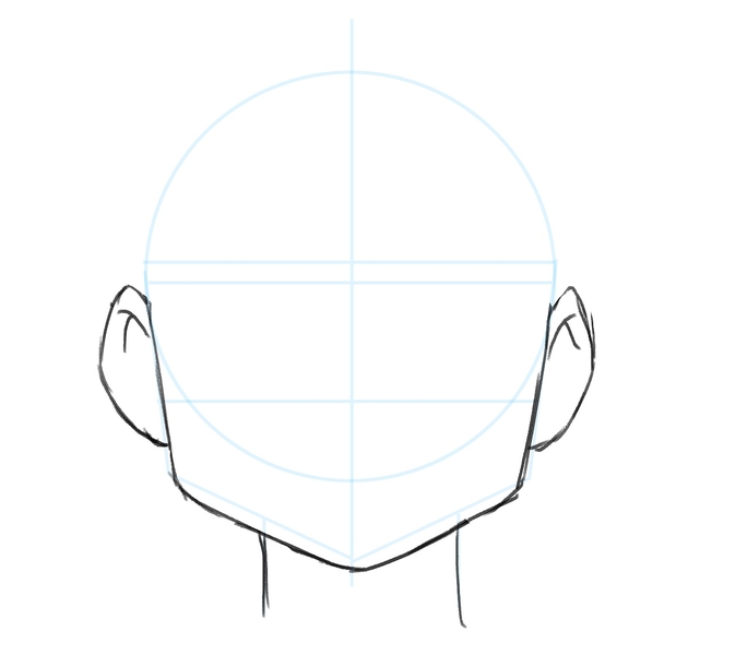 Easy anime drawing  how to draw anime boy wearing a mask 