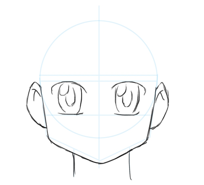 How to Draw: Anime Girl Face : 8 Steps - Instructables