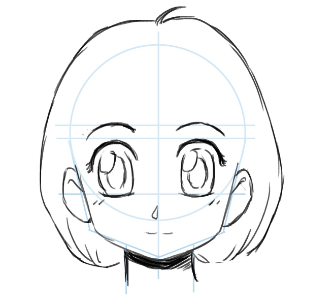 How To Draw Anime Faces: Girl & Boy Drawing Guides + Video