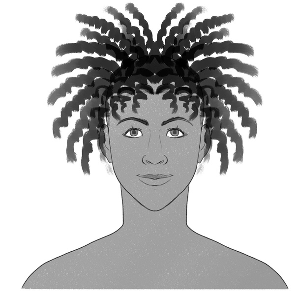 How To Draw Curly Hair For Beginners [Curly, Wavy & Coily]