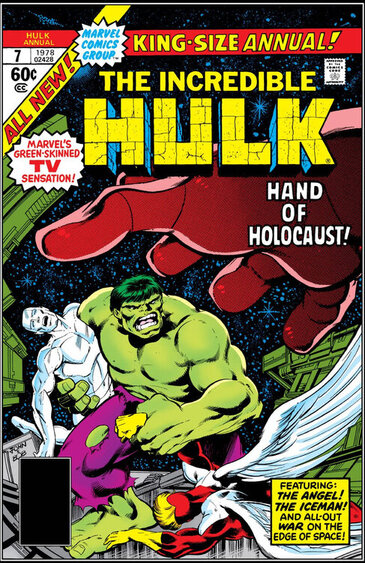 Hulk Annual #7— photo used in the ”Superman vs Hulk" blog post.