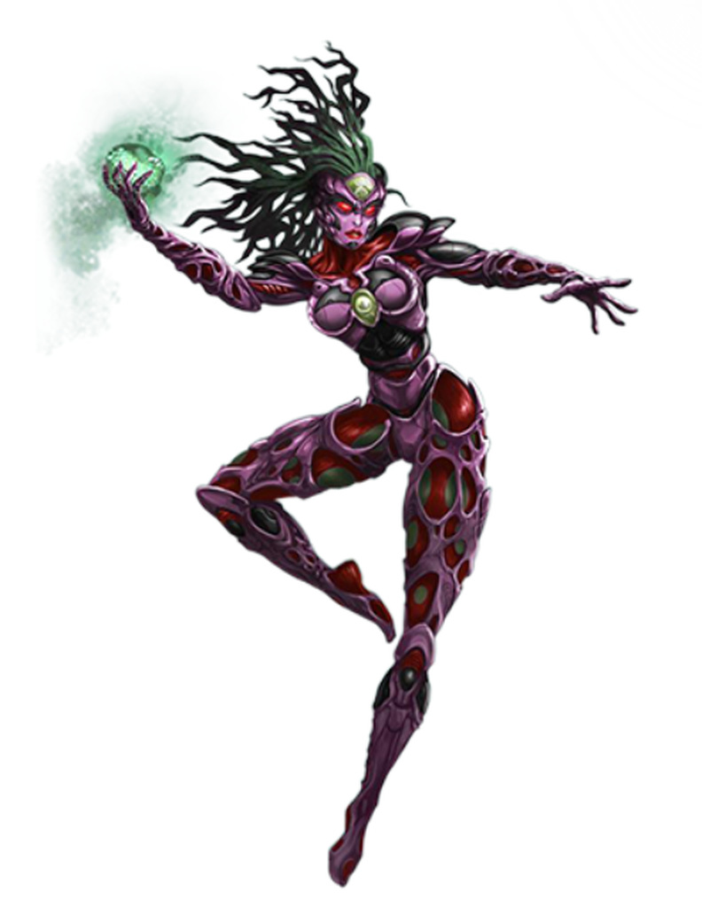 Image of Syrinx - a Biowars character.