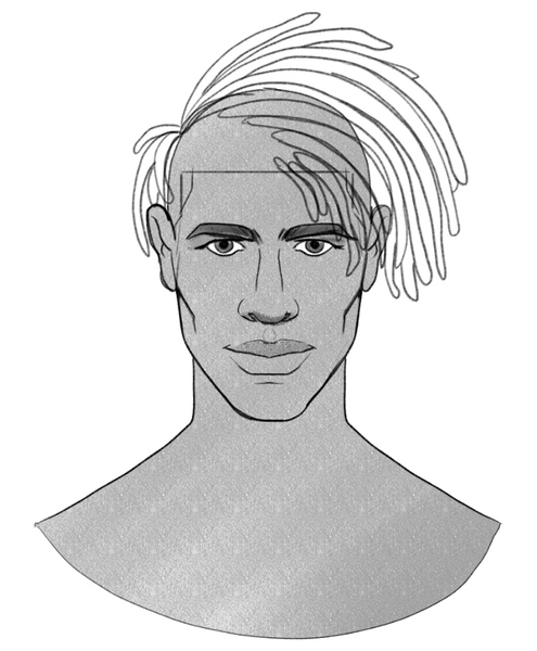 Hairstyle Drawing Reference Anime  Boy hair drawing, Drawing male hair,  How to draw hair