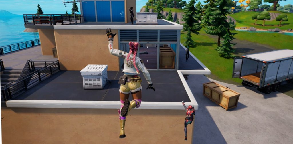 A screenshot from “Fortnite” game. Image used in the “Metaverse Gaming: The Beginner’s Guide For 2022” blog post.