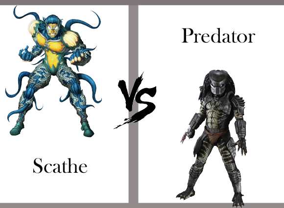 scathe v predator